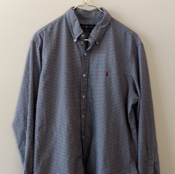 Ralph Lauren Other - Ralph Lauren L/S small plaid button down sz XL